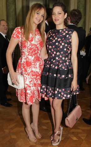 Jennifer Lawrence, Marion Cotillard Jennifer Lawrence, Marion Cotillard